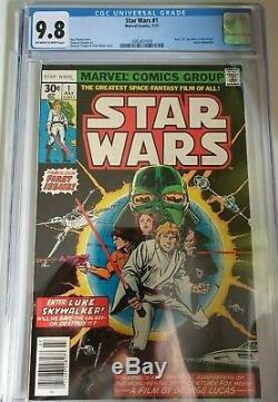Star Wars #1 Comic Book July 1977 Graded Cgc 9.8