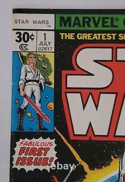 Star Wars # 1 Comic Original 1977 Edition Marvel. 30 Newsstand