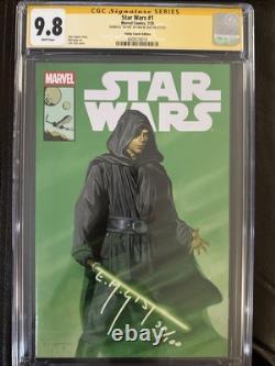 Star Wars #1 Em Gist Signed Exclusive Variant 1st App Kezrin Almovar Cgc 9.8