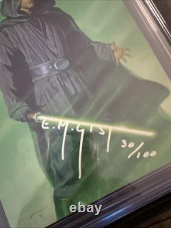 Star Wars #1 Em Gist Signed Exclusive Variant 1st App Kezrin Almovar Cgc 9.8