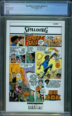 Star Wars 1 Facsimile Ed CGC 9.9 Foil Edition 6/25 up 9.8