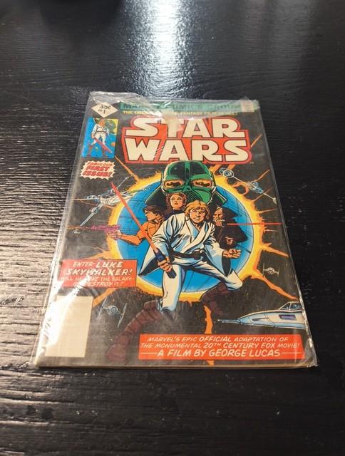 Star Wars #1 First Issue Vintage Marvel Comic Book July 1977 1st Edition Vol No1