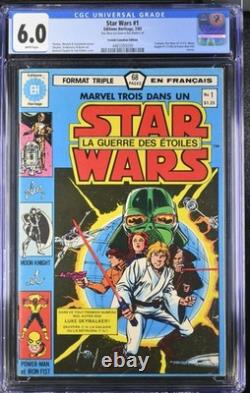 Star Wars #1 French-Canadian Editions Heritage CGC 6.0 - RARE FOREIGN VARIANT