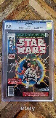 Star Wars #1 High End Cgc 9.8 White Pages 1977 Beautiful Copy Great Investment