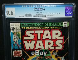 Star Wars #1 Howard Chaykin A New Hope Movie Adaptation CGC Grade 9.6 1977