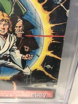 Star Wars #1 (Jul 1977, Marvel) CGC Signed X3 Thomas/ Billy Dee Williams/Chaykin