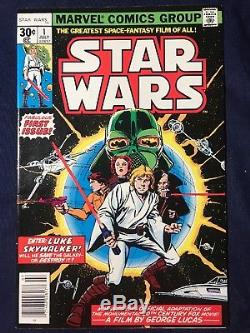 Star Wars #1 (Jul 1977, Marvel) First print, High grade VF+/NM