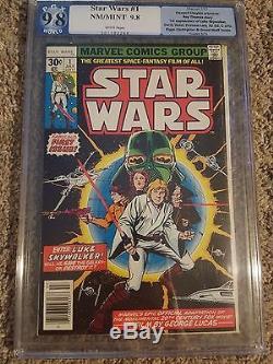 Star Wars #1 Jul 1977 Marvel PGX Graded 9.8 1st Printing Luke Skywalker Leia