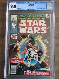 Star Wars #1 July 1977 CGC 9.8 OFF White to WHITE PAGES! NM/Mint 1st print