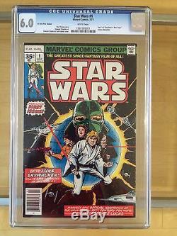 Star Wars #1 (July 1977, Marvel) 35 Cent Price Variant (0.35) CGC 6.0