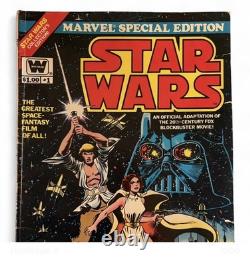 Star Wars #1 Marvel 1977 1st Issue Raw Fair Condition Newsstand