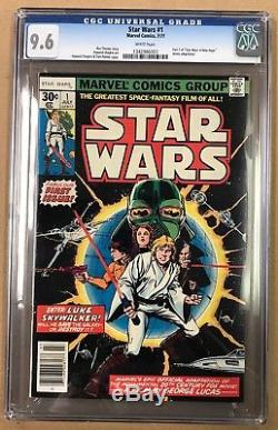 Star Wars #1 Marvel 1977 CGC 9.6 Part 1 of A New Hope (BB MO)