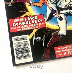 Star Wars #1 (Marvel 1977) Newsstand 1st Print Higher Grade Key Beauty But Tear