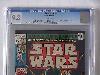 Star Wars #1 (marvel 7/77) / Cgc 9.8 / White Pages Free Shipping/insurance