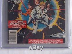 Star Wars #1 (Marvel 7/77) / CGC 9.8 / WHITE PAGES FREE SHIPPING/INSURANCE