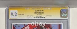 Star Wars #1 Marvel Comic, Gamestop Edition Greg Horn Signed. CGC Graded 9.2