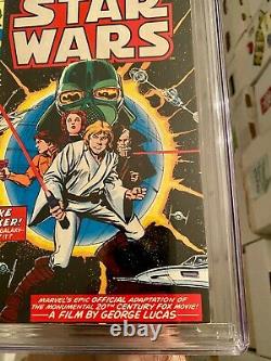 Star Wars 1! Marvel Comics 1977! CGC 7.0! White Pages! Great Book! WOW