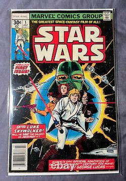 Star Wars #1 Marvel Comics 1977 Newsstand VF+ A New Hope KEY ISSUE