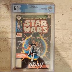 Star Wars #1 (Marvel Comics 1977 Whitman Reprint Variant) CBCS Graded 6.0
