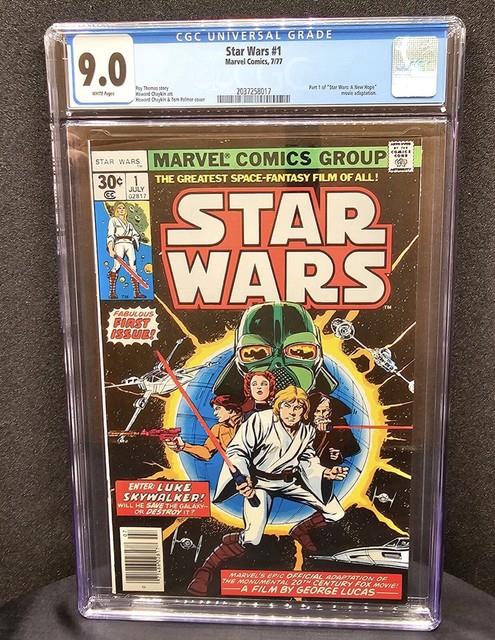 Star Wars #1 (marvel Comics July 1977) Cgc 9.0