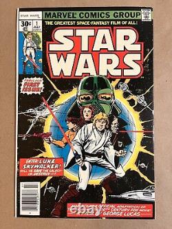 Star Wars #1 Marvel Comics July 1977 Fine