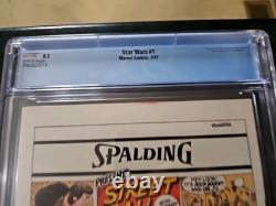 Star Wars #1 Marvel First Print Cgc 8.5 White Pages