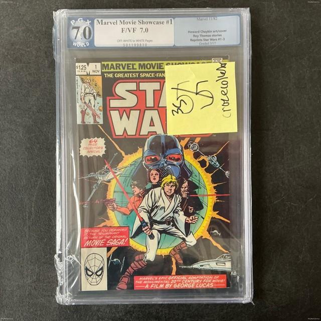Star Wars #1 Marvel Movie Showcase Marvel Comics 1982 Pgx 7.0