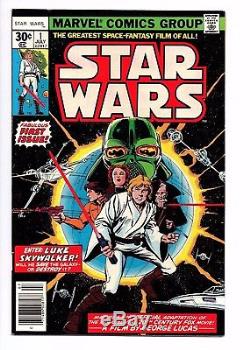 Star Wars #1 NM- 9.0-9.2 1st First Print (1977 Marvel Comics) Luke Skywalker
