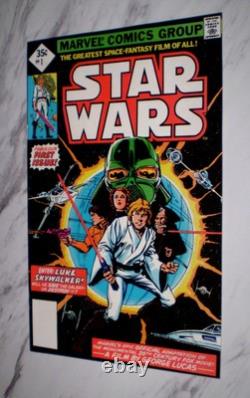Star Wars #1 NM/MT 9.8 WHITE 1977 Marvel 35 cent Whitman Var. #kellyssuperheroes