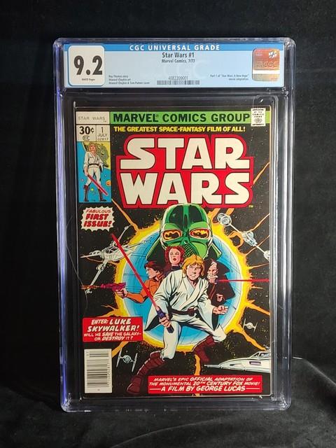 Star Wars #1 Price Variant Whitman Variant 1 St Printing 9.2