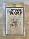 Star Wars #1 Reilly Brown Salacious Crumb Signed/sketched Marvel Comics Cgc 9.8