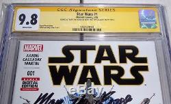 Star Wars #1 Signed ReMarked Inscribed Signature Autograph STAN LEE CGC 9.8 Book