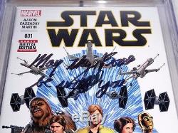 Star Wars #1 Signed ReMarked Inscribed Signature Autograph STAN LEE CGC 9.8 Book