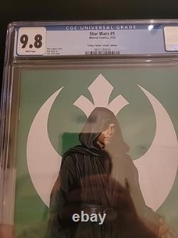 Star Wars #1 Trinity Comics Virgin Variant Ltd 500 CGC 9.8 Star Wars #1 Trinity Comics Virgin Variant Ltd 500 CGC 9.8