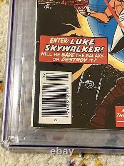 Star Wars #1 Vintage Marvel Comic 7/1977 First Issue CGC 9.4 Off-White Pages