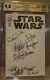Star Wars #1 Blank Cgc 9.8 Ss Signed By Ford, Hamill, Fisher, Baker + 6 More