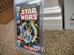 Star Wars 1 cgc 9.6 Marvel 1977 1st appearance Luke Skywalker Darth Vader Leia +