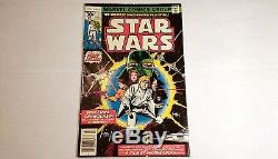 Star Wars #1, first print 1977 (1st marvel starwars 30 newsstand vader original)