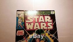 Star Wars #1, first print 1977 (1st marvel starwars 30 newsstand vader original)