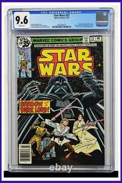 Star Wars #21 CGC Graded 9.6 Marvel March 1979 White Pages Comic Book