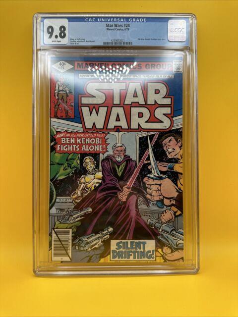 Star Wars #24 Cgc 9.8 (marvel Comics 1979) White Pages Still In Case Mint