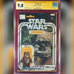 Star Wars #24 Jtc Variant Cover Cgc 9.8 Ss John Tyler Christopher Warwick Davis