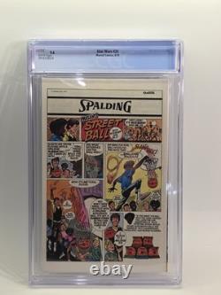 Star Wars #24 Marvel Comics 6/79 CGC 9.6 White Pages Small Crack In Case Corner
