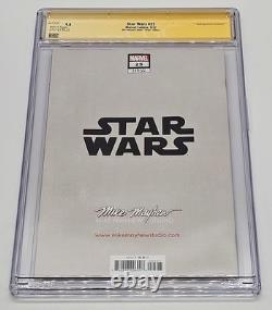 Star Wars #25 Cgc 9.8 Mike Mayhew Virgin Edition