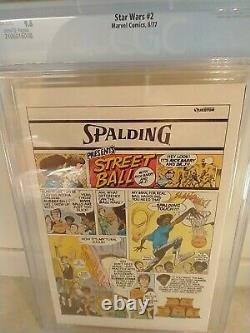 Star Wars #2 1977 CGC 9.6 Auction NR