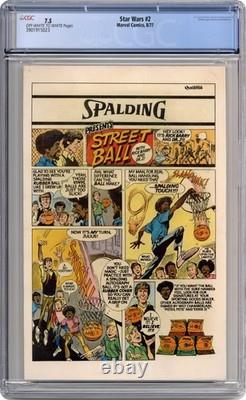 Star Wars #2 1st Printing CGC 7.5 1977 3901915023