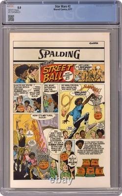 Star Wars #2 1st Printing CGC 8.0 1977 4173456023