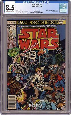 Star Wars #2 1st Printing CGC 8.5 1977 3883914009