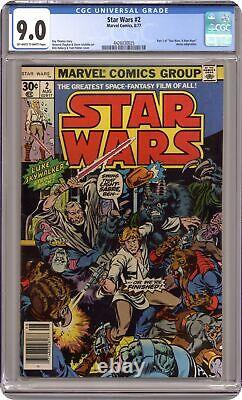 Star Wars #2 1st Printing CGC 9.0 1977 4426030025