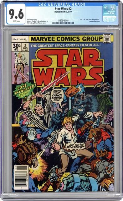 Star Wars #2 1st Printing Cgc 9.6 1977 1482346009